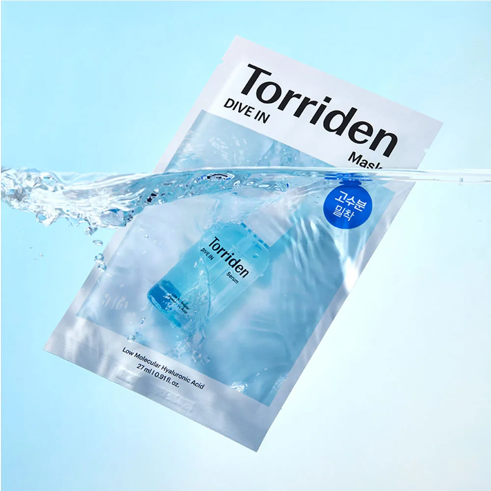 TORRIDEN DIVE-IN Low Molecule Hyaluronic Acid Mask Sheet 10ea Set