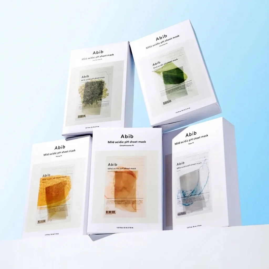 ABIB Mild Acidic pH Sheet Mask 10ea Set 5 Types