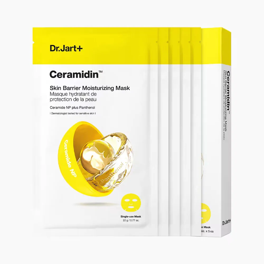Dr.Jart+ Ceramidin Skin Barrier Moisturizing Mask 5ea Set