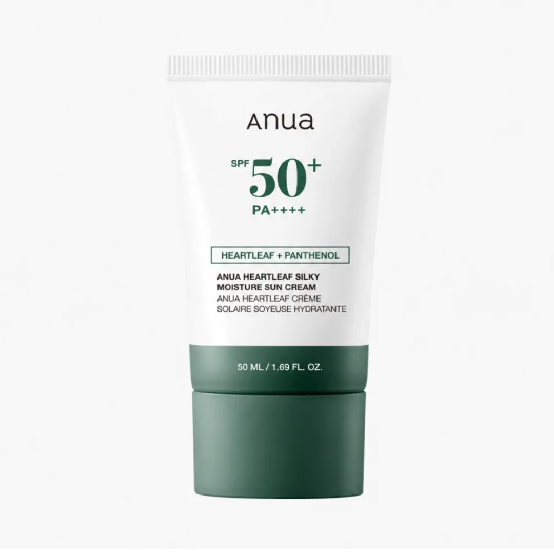 Anua Heartleaf Silky Moistrue Sun Cream SPF50+ PA++++ 50ml